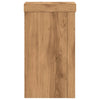 Plantestativer 2 stk artisan eik 10x10x18 cm konstruert tre