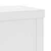 Plantestativer 2 stk hvit 15x15x20 cm konstruert tre