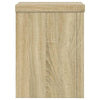 Plantestativer 2 stk sonoma eik 15x15x20 cm konstruert tre