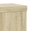 Plantestativer 2 stk sonoma eik 15x15x20 cm konstruert tre