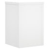 Plantestativer 2 stk hvit 20x20x30 cm konstruert tre