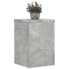 Plantestativer 2 stk betonggrå 20x20x30 cm konstruert tre