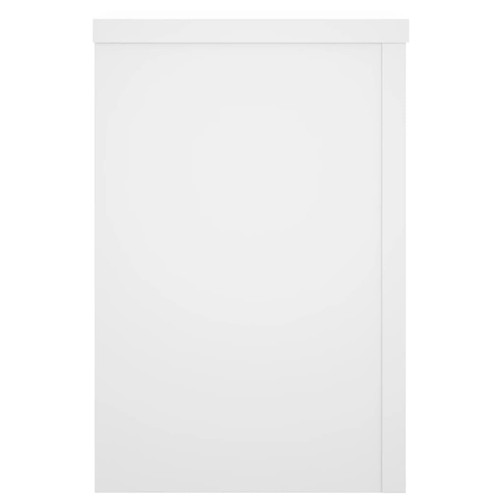 Plantestativer 2 stk hvit 25x25x35 cm konstruert tre