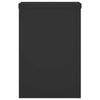 Plantestativer 2 stk svart 25x25x35 cm konstruert tre