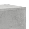 Plantestativer 2 stk betonggrå 30x30x70 cm konstruert tre