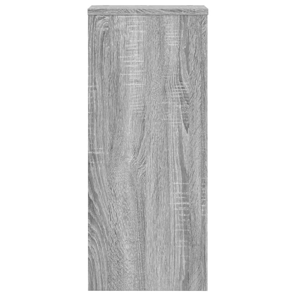 Plantestativer 2 stk grå sonoma 30x30x70 cm konstruert tre