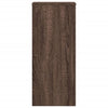Plantestativer 2 stk brun eik 30x30x70 cm konstruert tre