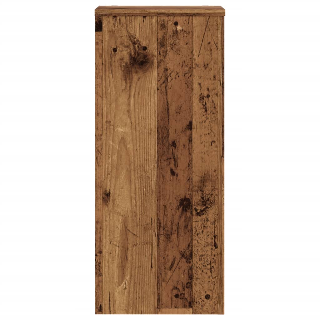 Plantestativer 2 stk gammelt tre 30x30x70 cm konstruert tre