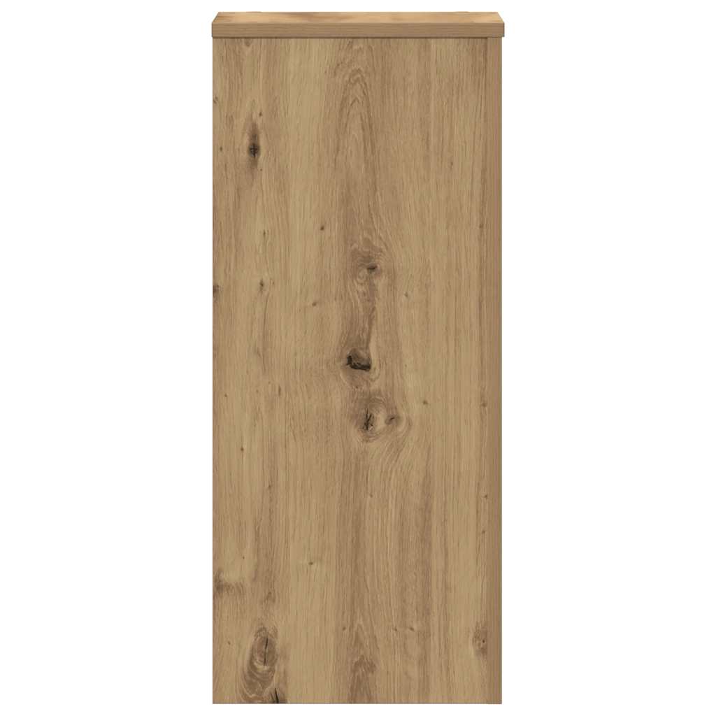 Plantestativer 2 stk artisan eik 30x30x70 cm konstruert tre