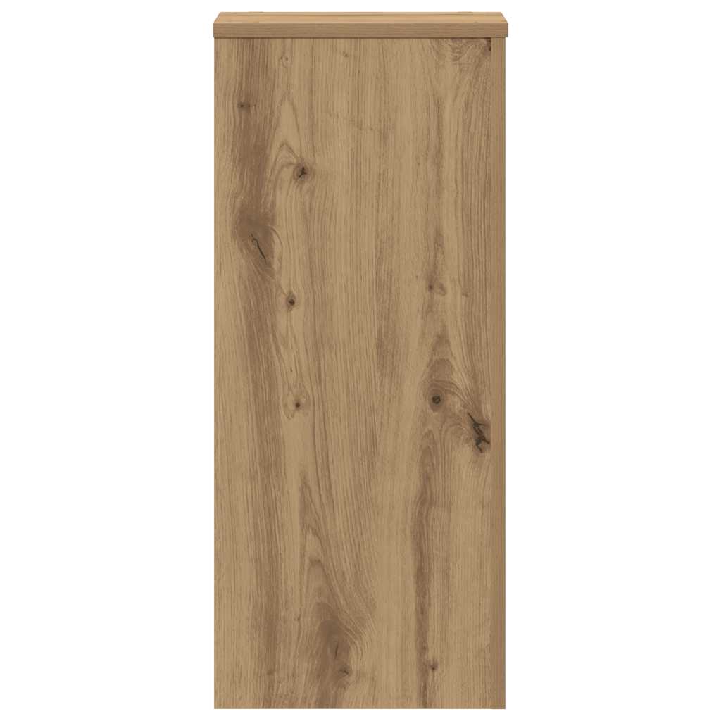 Plantestativer 2 stk artisan eik 30x30x70 cm konstruert tre