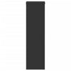 Plantestativer 2 stk svart 17x17x60 cm konstruert tre