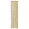 Plantestativer 2 stk sonoma eik 17x17x60 cm konstruert tre