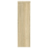 Plantestativer 2 stk sonoma eik 17x17x60 cm konstruert tre