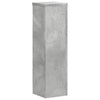 Plantestativer 2 stk betonggrå 17x17x60 cm konstruert tre