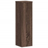 Plantestativer 2 stk brun eik 17x17x60 cm konstruert tre