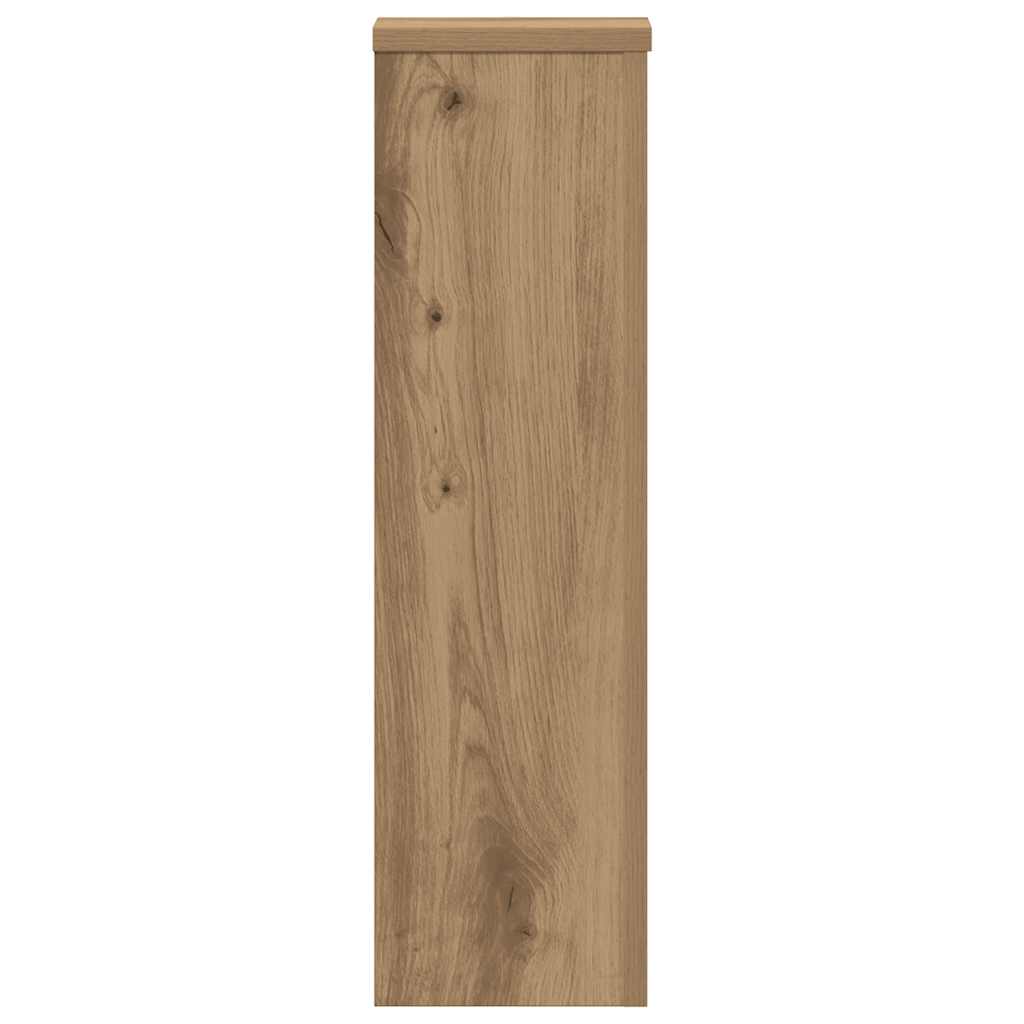 Plantestativer 2 stk artisan eik 17x17x60 cm konstruert tre