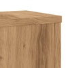 Plantestativer 2 stk artisan eik 17x17x60 cm konstruert tre