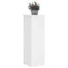 Plantestativer 2 stk hvit 25x25x80 cm konstruert tre