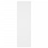 Plantestativer 2 stk hvit 25x25x80 cm konstruert tre