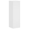 Plantestativer 2 stk hvit 25x25x80 cm konstruert tre