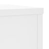 Plantestativer 2 stk hvit 25x25x80 cm konstruert tre