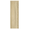 Plantestativer 2 stk sonoma eik 25x25x80 cm konstruert tre