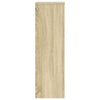 Plantestativer 2 stk sonoma eik 25x25x80 cm konstruert tre