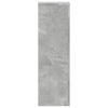 Plantestativer 2 stk betonggrå 25x25x80 cm konstruert tre