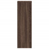Plantestativer 2 stk brun eik 25x25x80 cm konstruert tre
