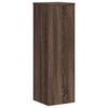 Plantestativer 2 stk brun eik 25x25x80 cm konstruert tre