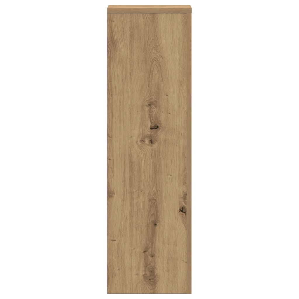 Plantestativer 2 stk artisan eik 25x25x80 cm konstruert tre