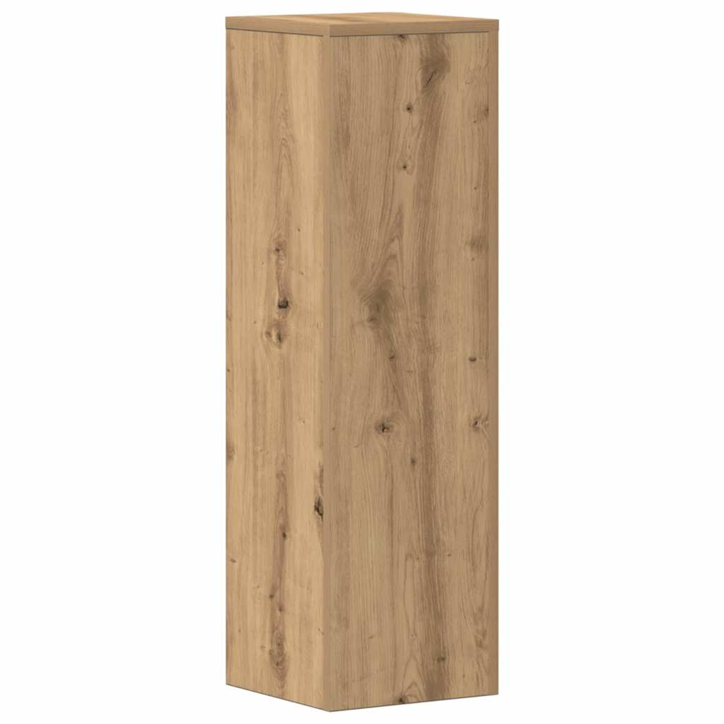 Plantestativer 2 stk artisan eik 25x25x80 cm konstruert tre