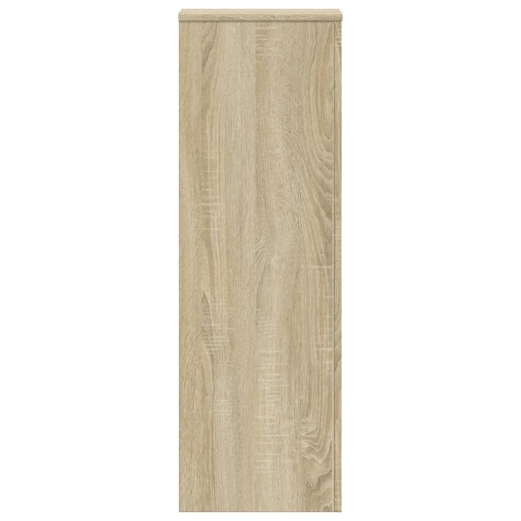 Plantestativ sonoma eik 33x33x100 cm konstruert tre