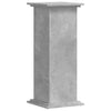 Plantestativ betonggrå 33x33x80 cm konstruert tre
