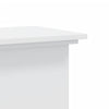 Plantestativ hvit 33x33x100 cm konstruert tre