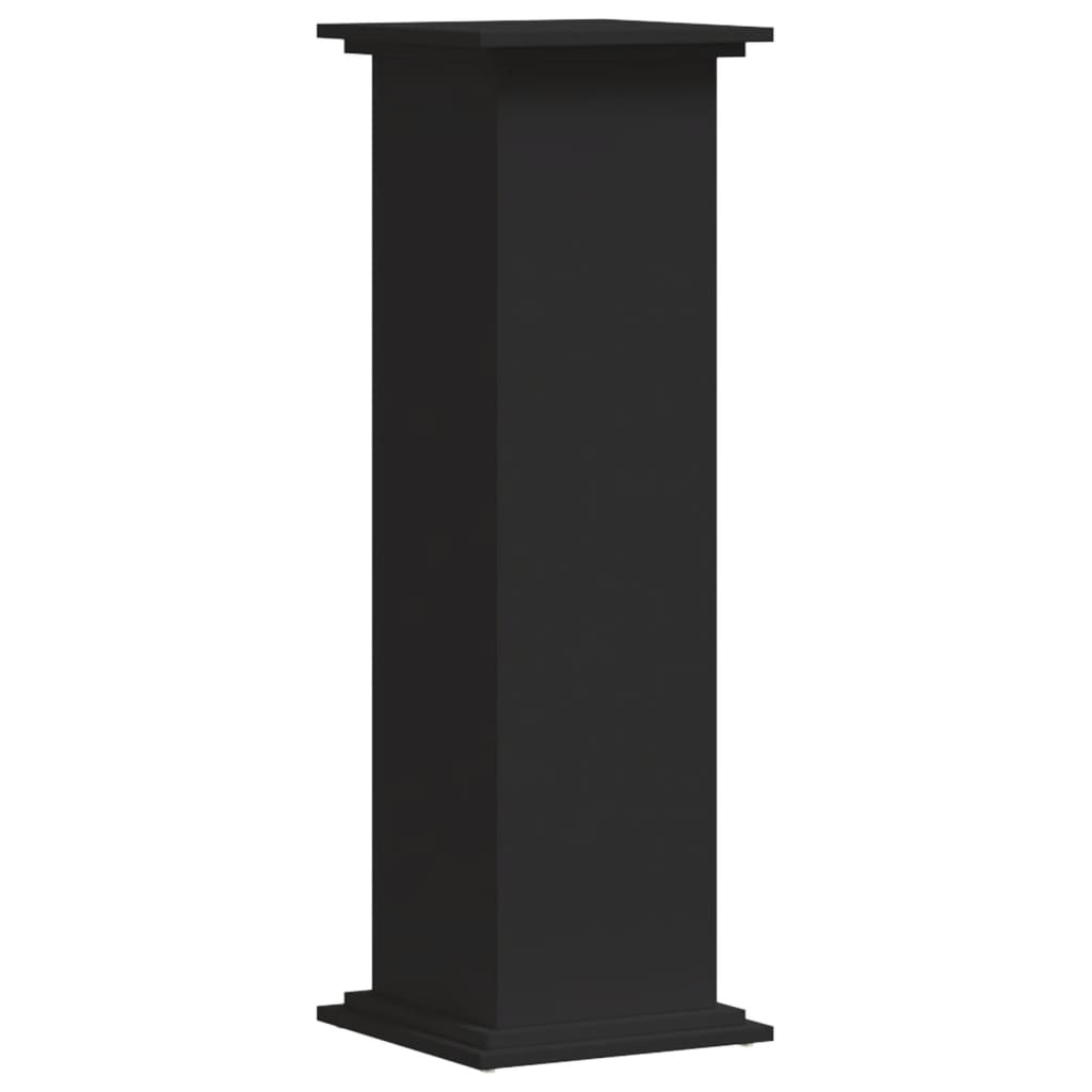 Plantestativ svart 33x33x100 cm konstruert tre