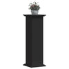 Plantestativ svart 33x33x100 cm konstruert tre