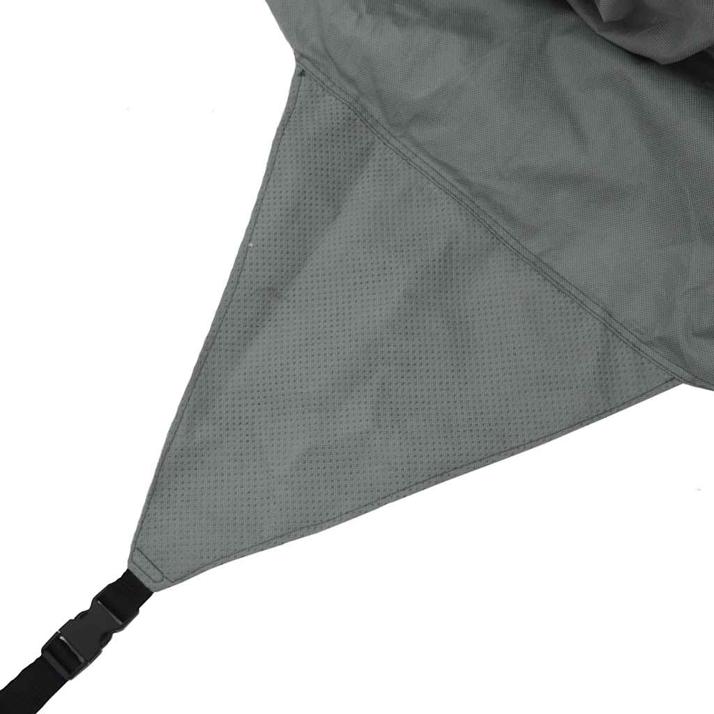 Campingvogntrekk grå 460x250x220 cm ikke-vevet stoff