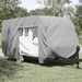 Campingvogntrekk grå 550x250x220 cm ikke-vevet stoff vidaXL