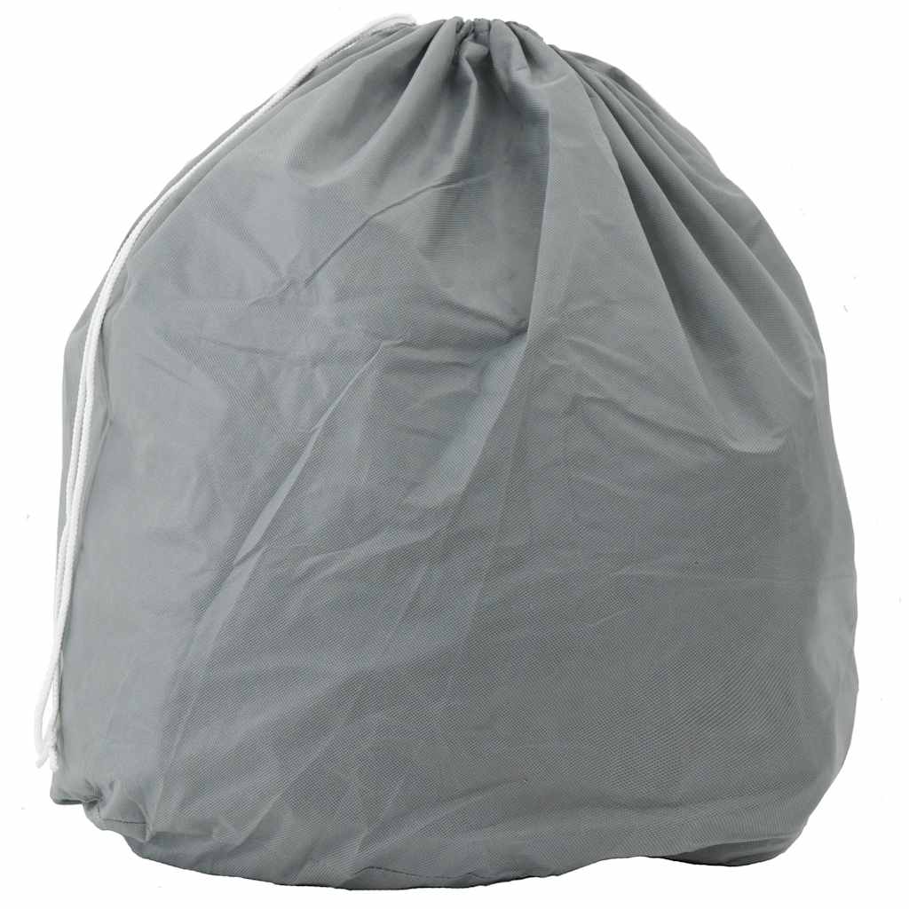 Campingvogntrekk grå 732x250x220 cm ikke-vevet stoff vidaXL