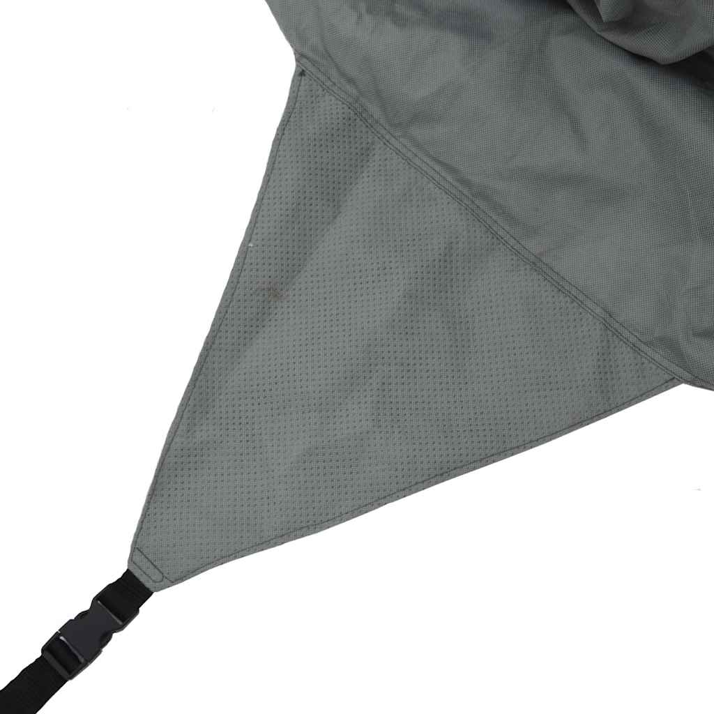 Campingvogntrekk grå 732x250x220 cm ikke-vevet stoff vidaXL