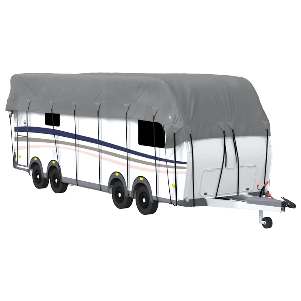Caravan Taktrekk grå 900x300 cm ikke-vevet stoff vidaXL