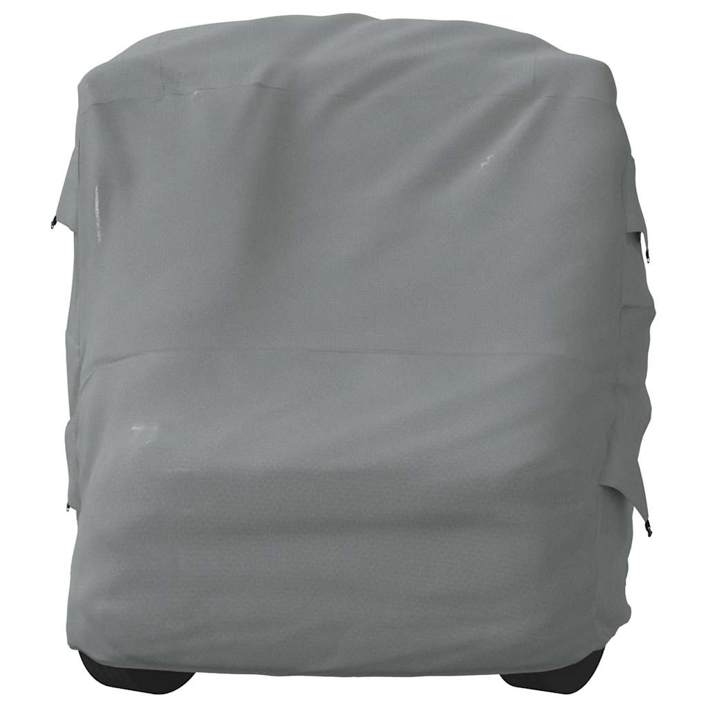 Bobiltrekk grå 610x235x275 cm ikke-vevet stoff
