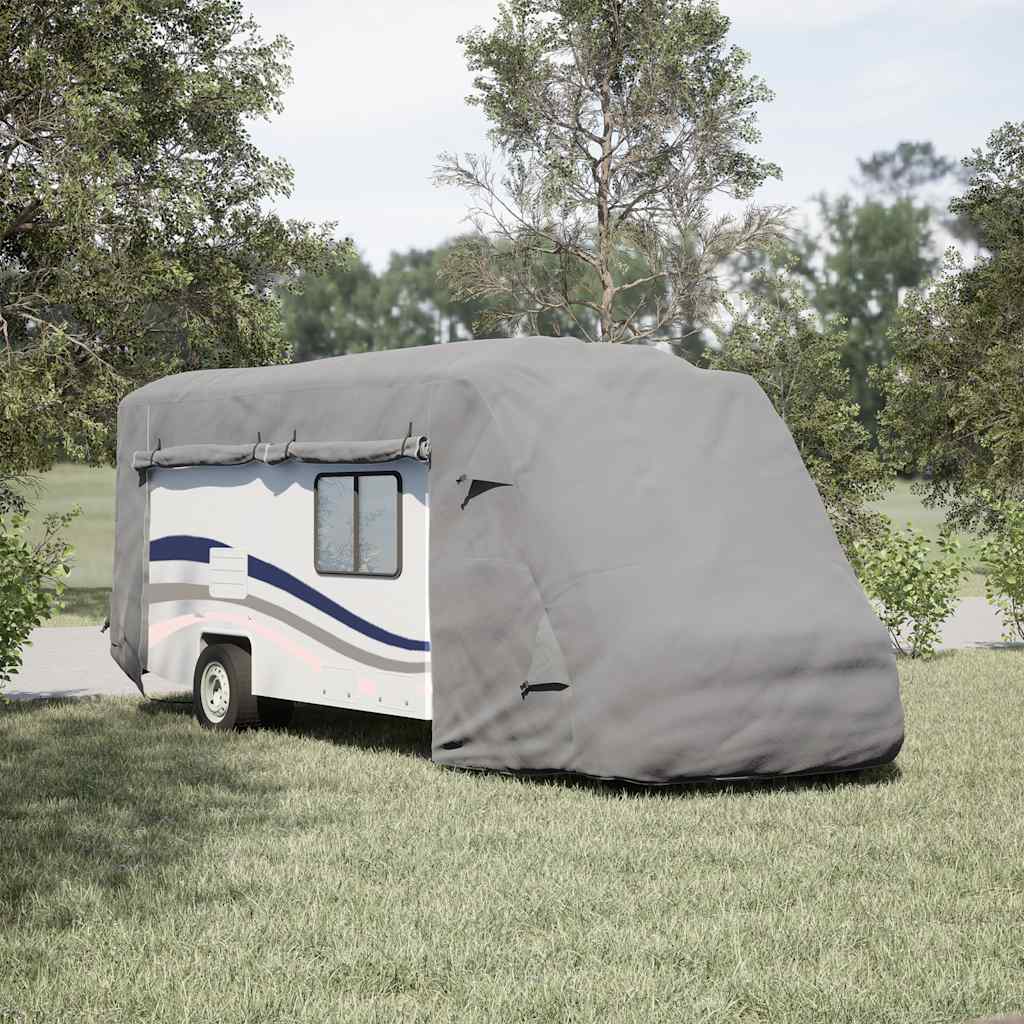 Bobiltrekk grå 660x235x275 cm ikke-vevet stoff