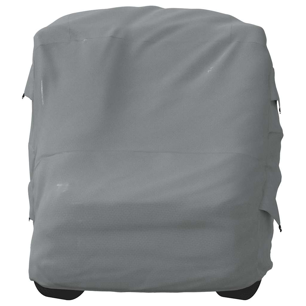 Bobiltrekk grå 660x235x275 cm ikke-vevet stoff