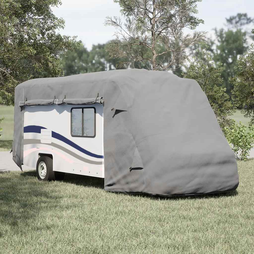 Bobiltrekk grå 660x235x275 cm ikke-vevet stoff