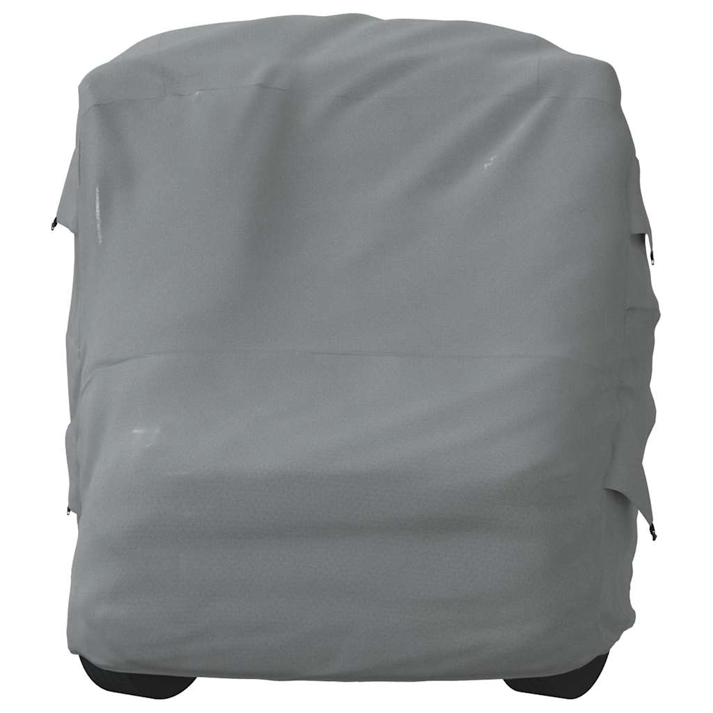 Bobiltrekk grå 730x235x275 cm ikke-vevet stoff