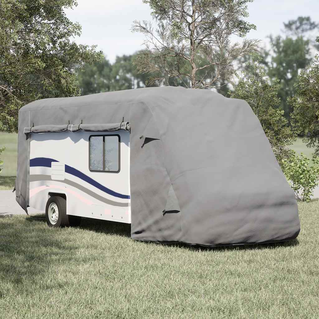 Bobiltrekk grå 730x235x275 cm ikke-vevet stoff
