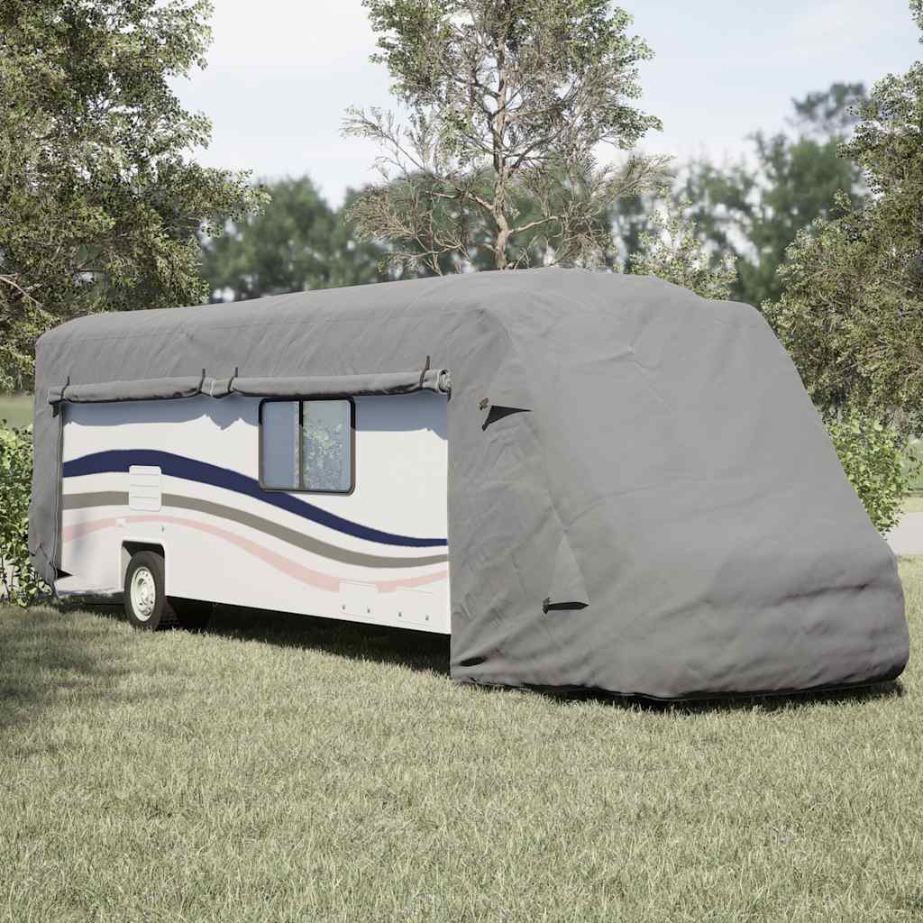 Bobiltrekk grå 870x235x275 cm ikke-vevet stoff