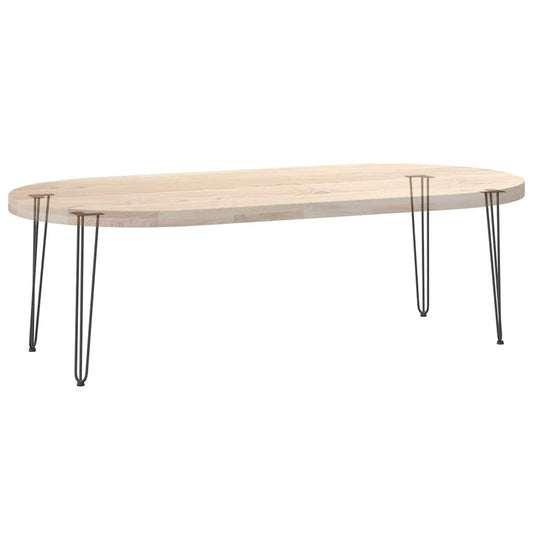 hårnålsben til konsollbord 4 stk antrasitt 72 cm massivt stål